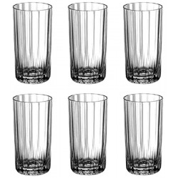 Jogo 6 Copos 305ml 13cm De Altura Antalya Em Vidro Pasabahçe